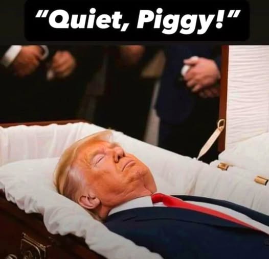 Donald Trump after he stops breathing